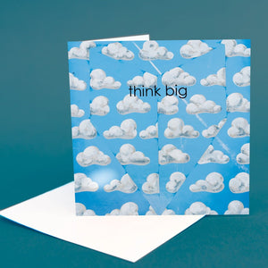 Greetings Card "Think Big"