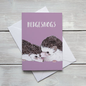 Hedgesnogs Card