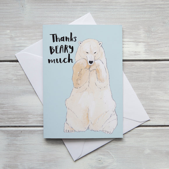 Thanks BEARY Much Card