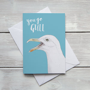 You Go Gull Card