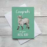 Congrats on your NEW KID Card