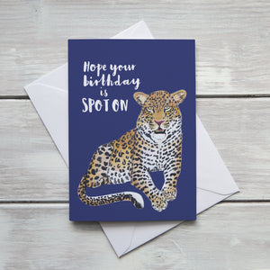 Hope Your Birthday is Spot On Card
