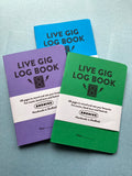 A6 Live Gig Log Book
