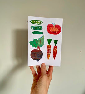 A5 plain notebook - Gardener's book design