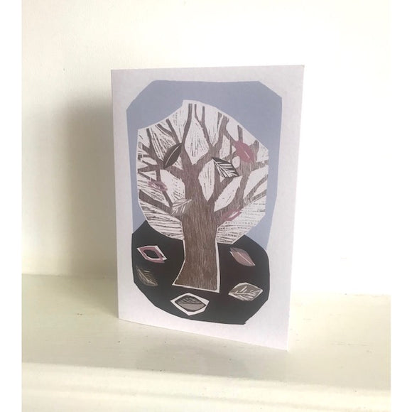 Winter Tree Greeting Card