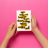'Cheesy Chips' Card