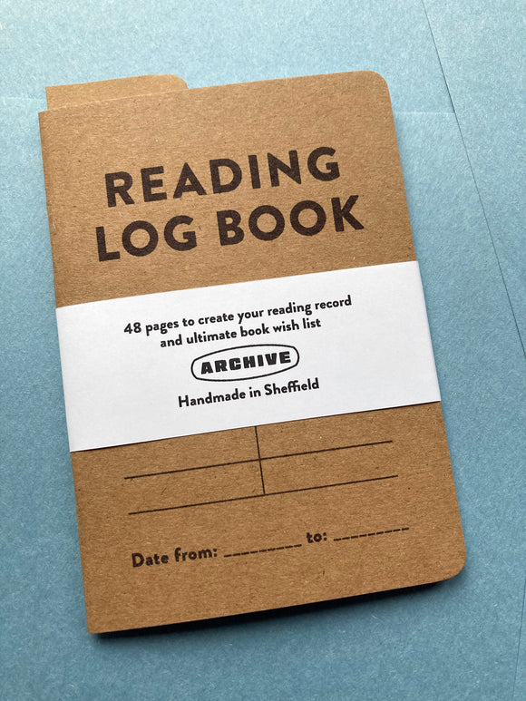 A6 Reading Log Book
