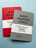 A6 Most Wanted Vinyl Log Book