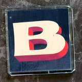 Sheffield Typography Magnet "B"