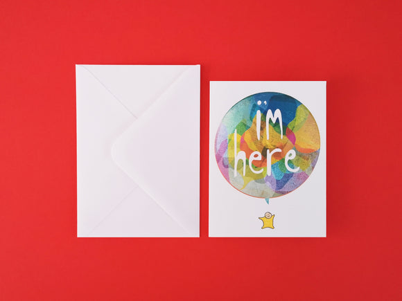 I'm Here - New Baby Card