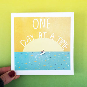One Day at a Time Card
