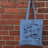 Sheff Life Screenprinted Tote Bag