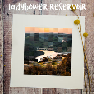 "100 Fragments of Ladybower" Photo Montage