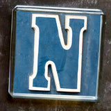 Sheffield Typography Magnet "N"