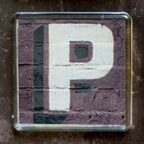 Sheffield Typography Magnet "P"