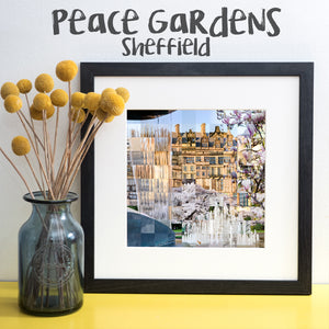 "100 Remnants of Sheffield Peace Gardens" Photo Montage