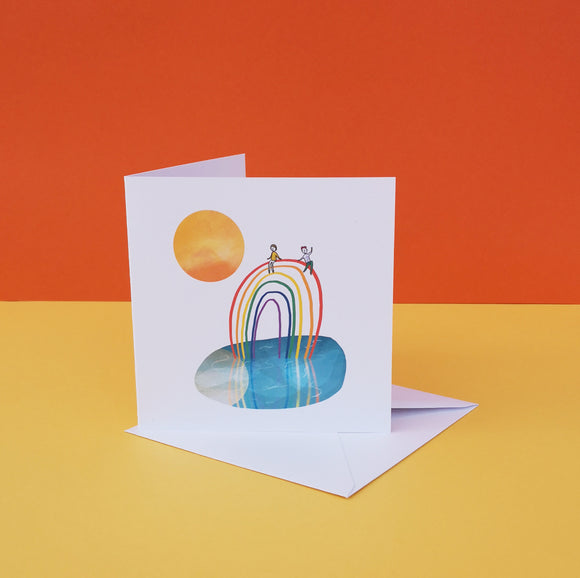 Rainbow lake card