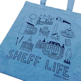 Sheff Life Screenprinted Tote Bag