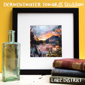 "100 Remnants of Derwent Water towards Skiddaw - Lake District" Photo Montage