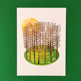 A4 Forest Digital Print