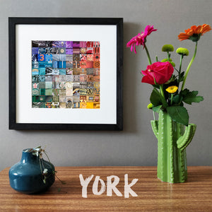 "100 Fragments of York in Colour" Photo Montage